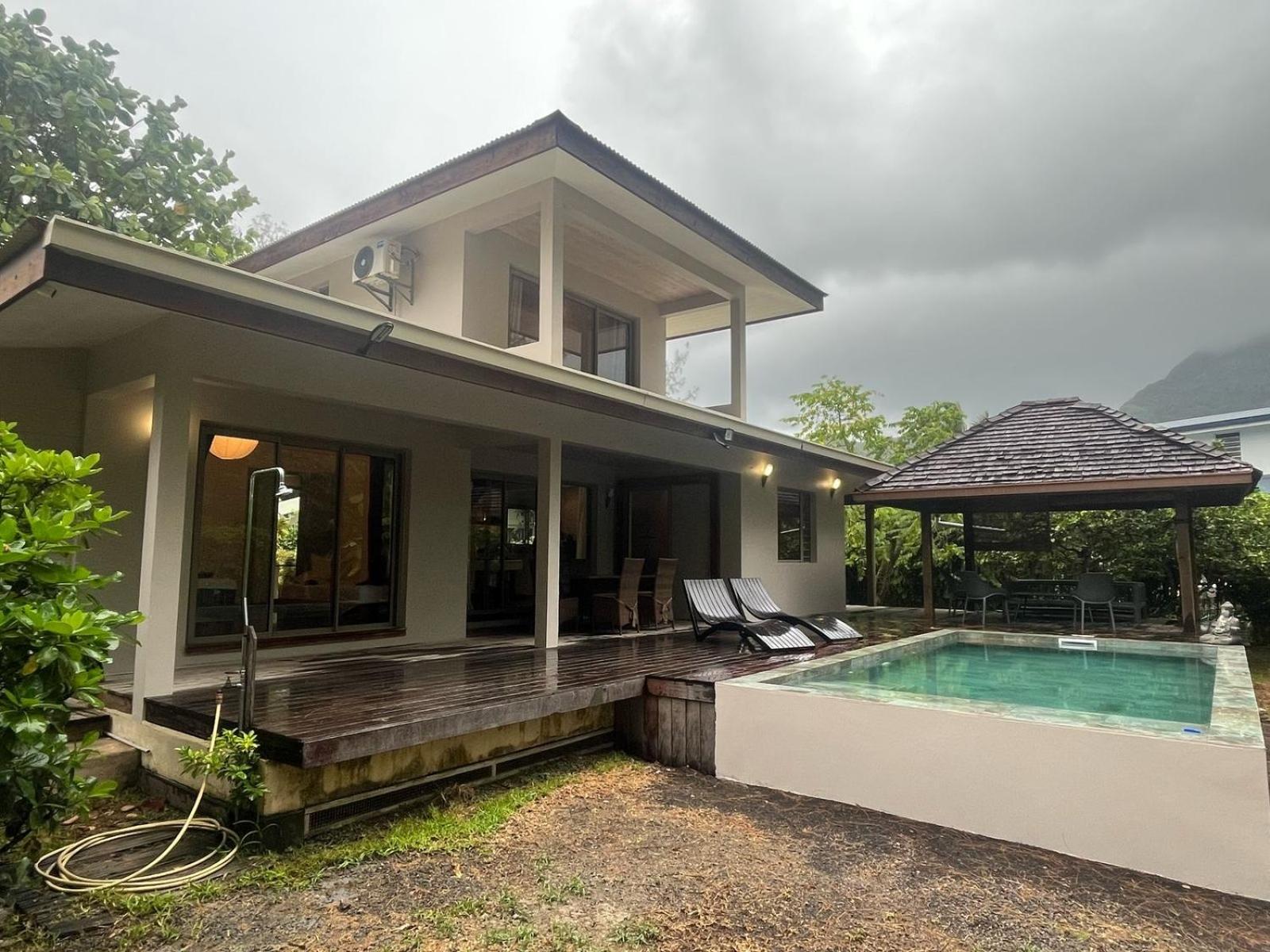 Moorea Temae Villa Walking Dist Beach And Golf Ngoại thất bức ảnh