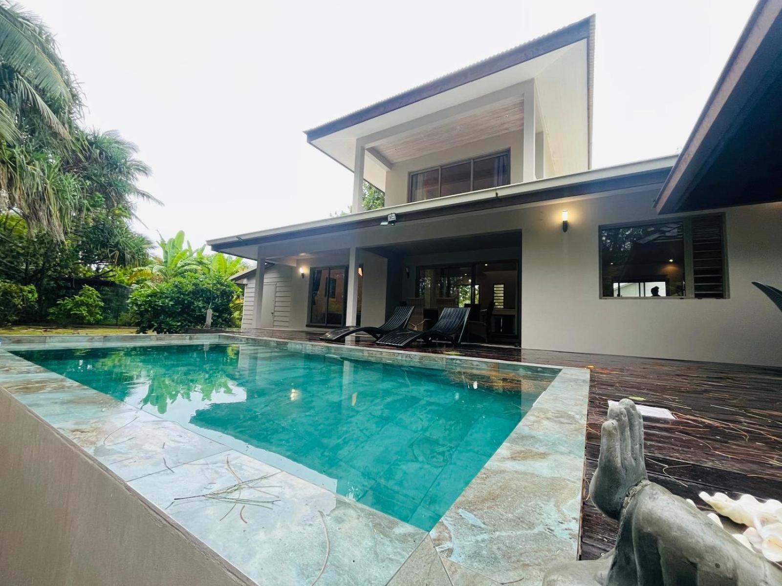 Moorea Temae Villa Walking Dist Beach And Golf Ngoại thất bức ảnh